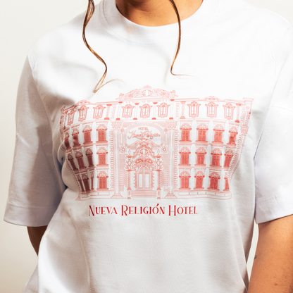 Camiseta + Stickers - Hotel Nueva Religión