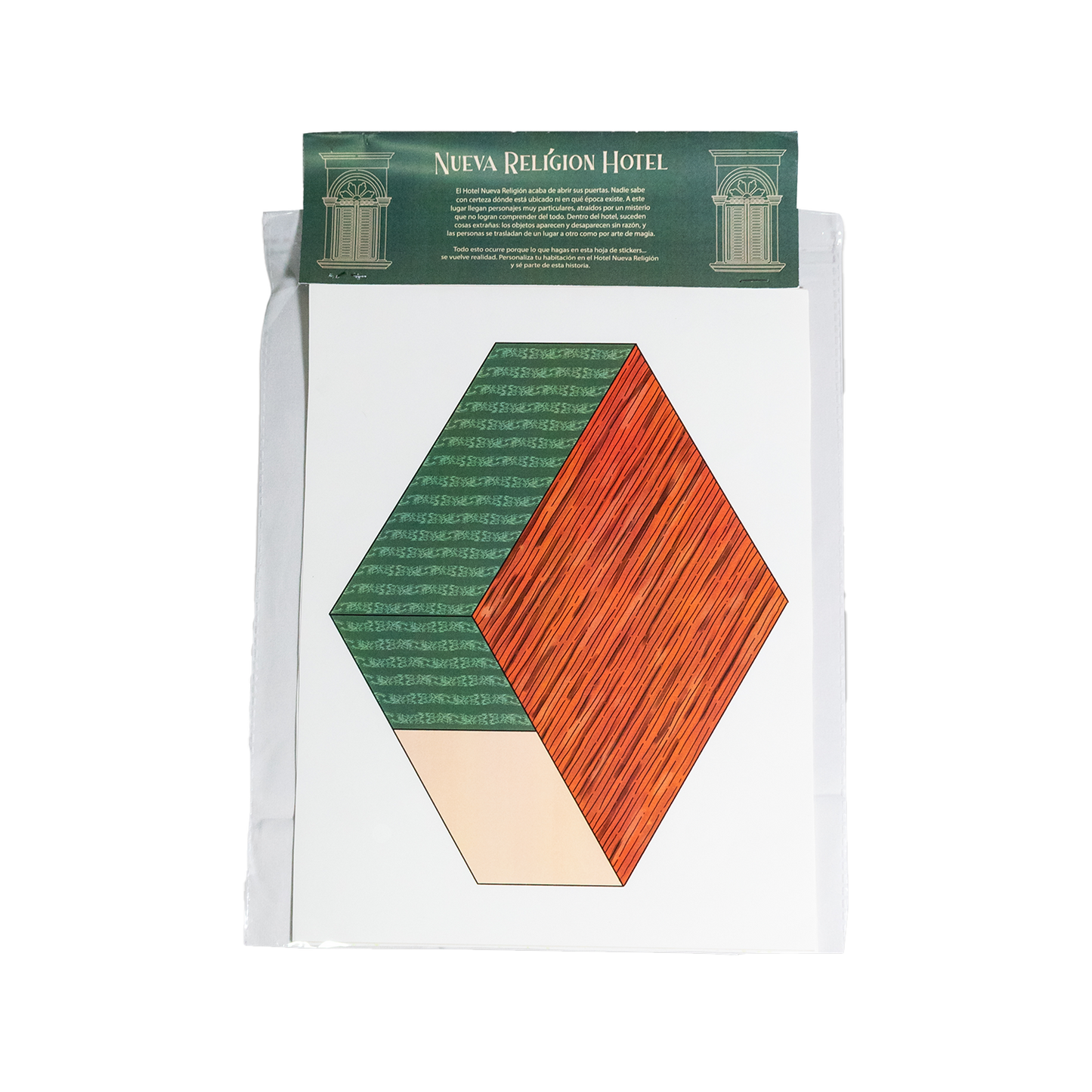 Camiseta + Stickers - Hotel Nueva Religión