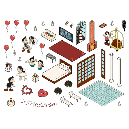 Stickers - Hotel Nueva Religión