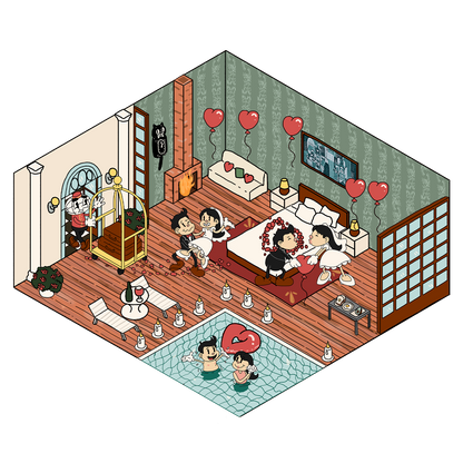 Stickers - Hotel Nueva Religión